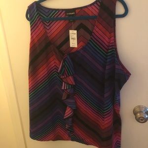 Lane Bryant Rainbow tank